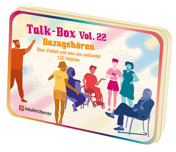Abbildung Talk-Box Vol.22 mit dem Titel Dazugehören